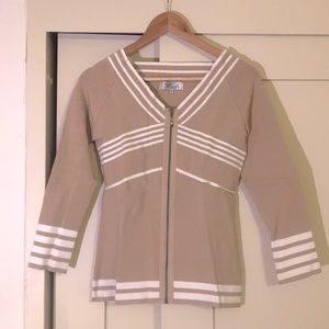 Cream beige cardigan